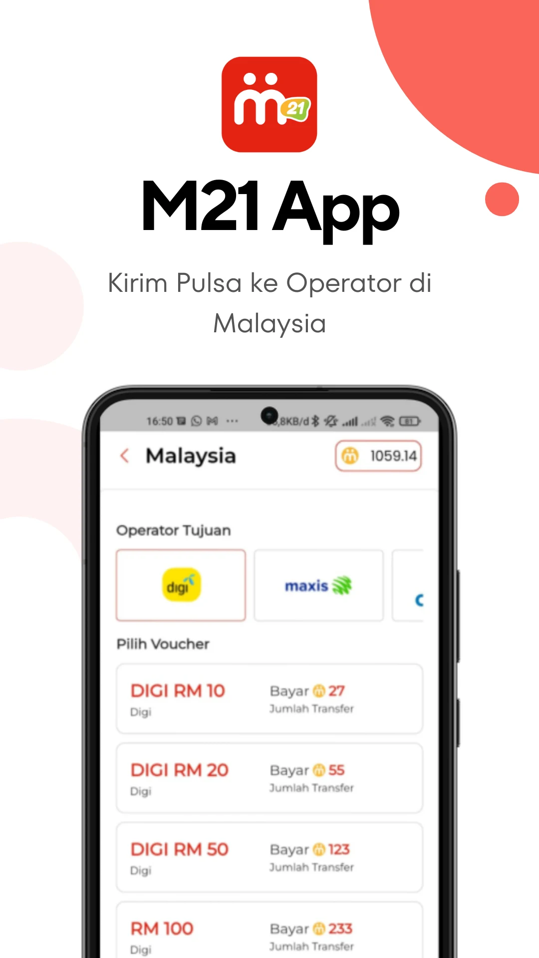 M21 screenshot