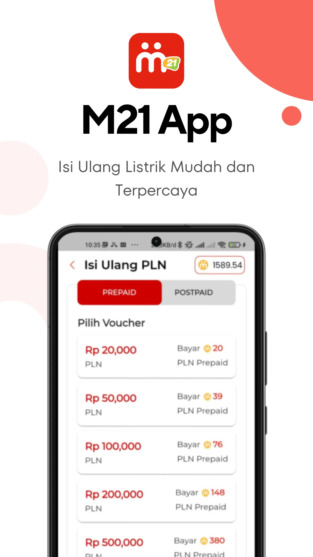 M21 screenshot